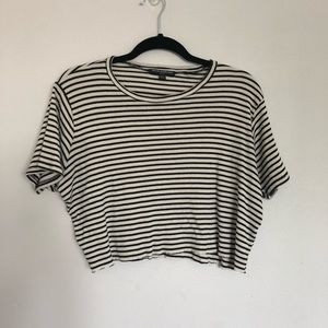 Brandy Melville Stripe Crop Top